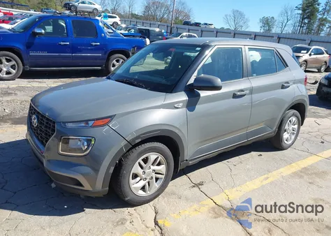 2022 Hyundai Venue Se из США, поврежденный, VIN KMHRB8A34NU197422